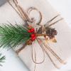 Htmeing Small Artificial Pine Picks for Christmas Flower Arrangements Wreaths and Holiday Decorations (20pcs) view 4