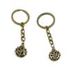 100 PCS Fashion Jewelry Making Suppliers Findings Key Ring Chains Tags Clasps Keyrings Keychains S4DY3G Ladybug Beetle Lady Bug view 1