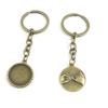 100 PCS Fashion Jewelry Making Suppliers Findings Key Ring Chains Tags Clasps Keyrings Keychains I7HX8U Pinky Promise Cabochon Frame Setting 20mm view 1