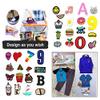 Mini Brazil Flag Embroidered Patch Brazil Flag National Emblem Iron On Sew On Patch Military Uniform Emblem Logo Jeans Jacket Polo T- Shirt Hat Backpacks (13) view 4