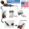 Repair Stitch Tool | Sewing Awl for Bounce Houses, Inflatables, Leather, Thick Fabric, Shoes, Bags, Belt, Upholstery Repair Kit & Crafts Leather, Tarp Stitching Made in USA. Professional Heavy Duty view 4