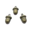 30 PCS Metal Antique Bronze Color Jewelry Making Supplies Charms Beading Crafting Wholesale AA160 Acorns Nuts view 1