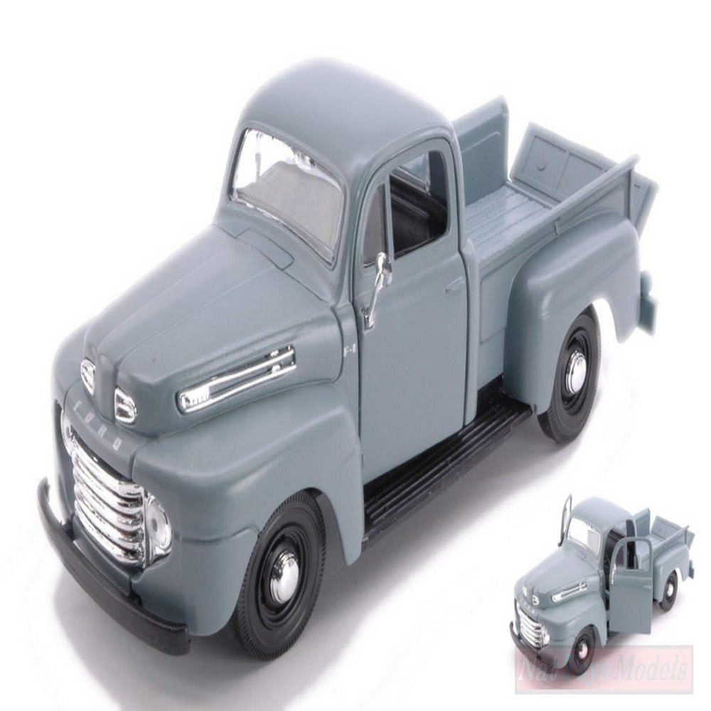 Scale Model Compatible with Ford F-1 Pick UP 1948 Grey 1:25 MAISTO MI31935