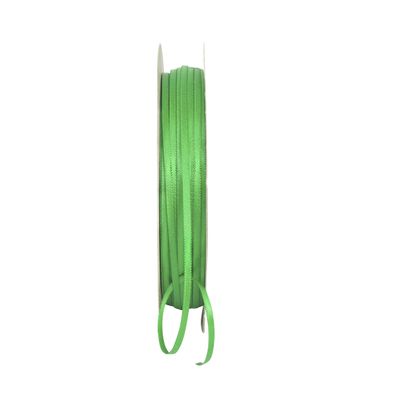 Reliant Ribbon 4950-510-18C Double Face Satin Ribbon, 1/8 Inch X 100 Yards, Emerald
