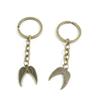 50 PCS Fashion Jewelry Making Suppliers Findings Key Ring Chains Tags Clasps Keyrings Keychains F5JY1B Angel Wings view 1