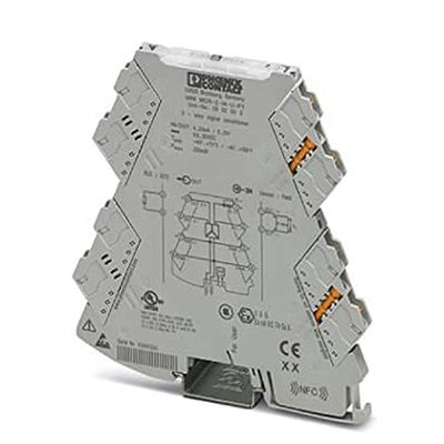 PHOENIX CONTACT MINI MCR-2-I4-U-PT (2902003) 3-WAY SIGNAL CONDITIONER, FOR THE ELECTRICAL ISOLATION OF ANALOG SIGNALS. INPUT SIGNAL: 4 MA ... 20 MA, OUTPUT SIGNAL: 0 V ... 10 V, PUSH-IN CONNECTION TEC