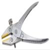 6-3/4" Brass-Lined Jaw Parallel Action Flat Nose Pliers with Adjustable Jaw Stop Jewelry Making Wire Forming Tool view 1