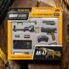 GOAT GUNS Miniature AK-47 Model Black | 1:3 Scale Diecast Metal Build Kit view 1