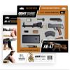 GOAT GUNS Miniature AK-47 Model Black | 1:3 Scale Diecast Metal Build Kit view 2