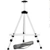 Folding Telescopic Aluminum Field Easel Art Painting Stand Silver Tripod with Carry Bag (Silver) view 4