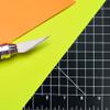 ARTIST'S BEST 12" X 9" Black Self Healing Cutting Mat | Durable PVC Construction | Gridded With SAE & Metric Units | Great Arts, Fabric, Quilting, Sewing, Scrapbooking, Protecting Work Surfaces view 4