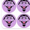 Sesame Street Count Face Planner Calendar Scrapbooking Crafting Stickers view 2