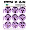 Sesame Street Count Face Planner Calendar Scrapbooking Crafting Stickers view 3