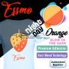 ESSMO Glow in The Dark Orange GD03 Heat Transfer Vinyl HTV Sheet T-Shirt 20" Wide Iron On Heat Press 20"x360" view 2