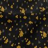 oneOone Viscose Jersey Fabric Honeycomb & Honey Bee Insect Decor Fabric Printed BTY 60 Inch Wide view 4