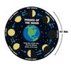 Fun Express Magic Scratch Moon Phases Educational Scratch Art for Kids STEM Learning Activity Engaging Science Craft Perfect for Classroom Home or School Projects 12 Pieces view 2