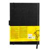 Idena 63143 Sketchbook, A5, Blank, 80 Sheets, 110 g/m, Hard Cover in Black view 2