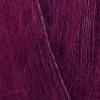 DROPS Kid-Silk Yarn Group A. 230 yds (210 m) /0.9 oz (25 g). Mix of Super Kid Mohair and Silk. Raw Supplies for Knitting and Crochet. Mohair Yarn. Silk Yarn. Lace Yarn. Color 17 Dark Rose view 1