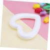24pcs Craft Foam Wreath Heart Shape Polystyrene Foam Rings for DIY Craft Xmas Holiday Wedding Wreath Floral Arranging Decoration Supplies 11cm view 3