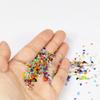 BALABEAD 10/0 Glass Hexagon Seed Beads with Beading Needles About 21600pcs in Box , Seed Beads for Jewelry Making, Hexagon 2 X 2.2mm(900pcs/Color, 24 Colors) view 4