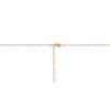 14Kt Rose Gold Filled 2x1.75mm 24" Flat Cable Chain W/Lobster Clasp & 2" Extender Chain - 1pc (12071)/1 view 1