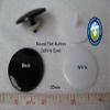6 Pair Safety Eyes Button Style Flat with Washers (35mm-White) view 2