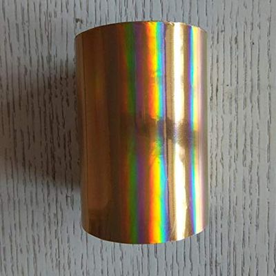 2 Rolls Holographic foil Hot Stamping foil hot Press on Paper or Plastic 8cm x120m Heat Stamping Film (A05)