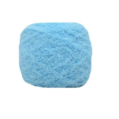 500gram Super Soft Warm Coral Fleece Fluffy Knitting Yarn Blue Blanket Yarn Crochet Winter Scarf Sweater Hat Bag Yarn