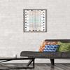 Trends International Guitar Chords II - Learn to Play Guitar Wall Poster, 14.725" x 22.375", Barnwood Framed Version view 2