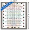 Trends International Guitar Chords II - Learn to Play Guitar Wall Poster, 14.725" x 22.375", Barnwood Framed Version view 3