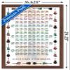Trends International Guitar Chords II - Learn to Play Guitar Wall Poster, 14.725" x 22.375", Mahogany Framed Version view 3