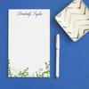 Personalized Watercolor Greenery Notepad for Women, Greenery Stationary Paper and Envelopes Set, Leaf Stationary Paper, Nature Stationary Paper and Envelopes Set, Size 5.5in x 8.5in, 50 Sheets view 2