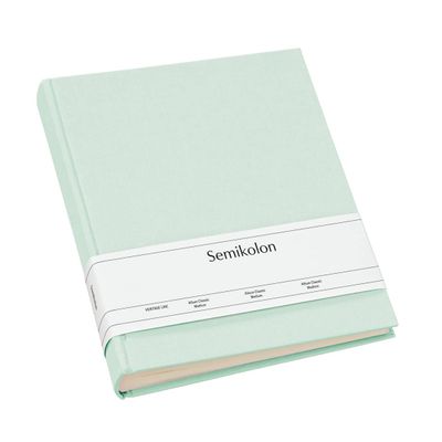 Semikolon - Classic Medium Photo Album, 80 Cream Pages, Moss