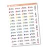 Cheer Practice Icon Planner Stickers and Labels | FC10 | E-012-R view 1