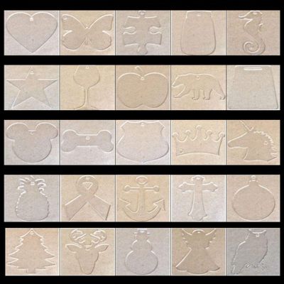 40 Pack Laser Cut 6" Clear Acrylic Blank Shapes Smooth Edge Transparent Plexiglass Designs 1/8 inch (3 mm) with or without Holes DIY Crafts Keychains Jewelry Gift Tags (CROWN, With Hole)