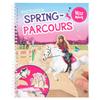 Depesche 10901 Colouring Book with Craft Pages, Miss Melody Design Your Spring Course, Approx. 24.5 x 20 x 1.5 cm, Multicoloured view 1