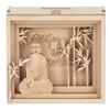 Rayher Wooden 3D Gift Box Enjoy, FSCMixCred, Natural, 11.5 x 8.5 x 5 cm view 3