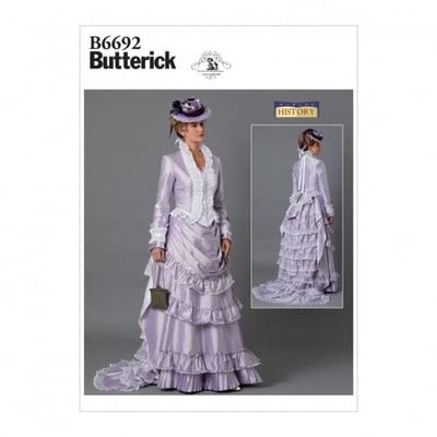 Butterick Sewing Pattern 6692 Costumes A5 (6-8-10-12-14)