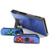 Hosoncovy Aluminium Protective Case Cover Protector Grip Protective Case with Desktop Stand Bracket for Nintendo Switch (Dark Blue) view 1