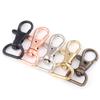 noyin 13mm Swivel Clasp Claw,Silver Swivel Hook Dog Hook,Swivel Clasps,Lobster Clasp Purse Bag Handbag Clasp,Strap Purse Clip,Key Ring Clasp 10pcs (Black) view 1