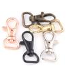noyin 13mm Swivel Clasp Claw,Silver Swivel Hook Dog Hook,Swivel Clasps,Lobster Clasp Purse Bag Handbag Clasp,Strap Purse Clip,Key Ring Clasp 10pcs (Black) view 2
