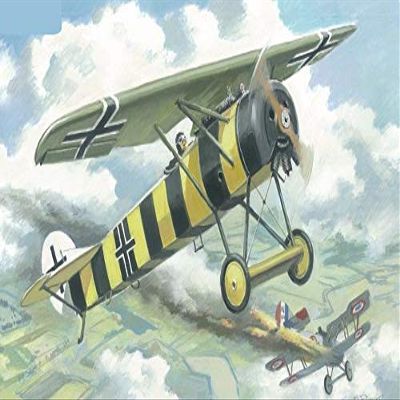 Mikro Mir 32-001 German monoplane Fighter Fokker E.V/D.VIII 1/32 Scale Model Kit
