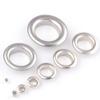 1-21mm Silver Eyelets Grommets with washers Metal Grommets Rivets Metal Eyelets for Canvas Clothes Leather Craft Shoes Purse Accessories (4mm, 100pcs) view 2