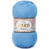 4Pack Nako Pirlanta Knitting Rope Each Skein(Ball) 3.53 Oz (100g) Amigurumi, Or Baby Yarn (Live Blue 6976) view 2