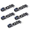 HiLetgo 5pcs TCRT5000 5V 1 Way Tracing Module Intelligent Car Infrared Tracking Probe Tracing Sensor view 1