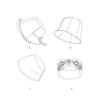 Simplicity S9030 / R10359 Misses' Hats & Headband in Three Sizes Sewing Pattern view 4
