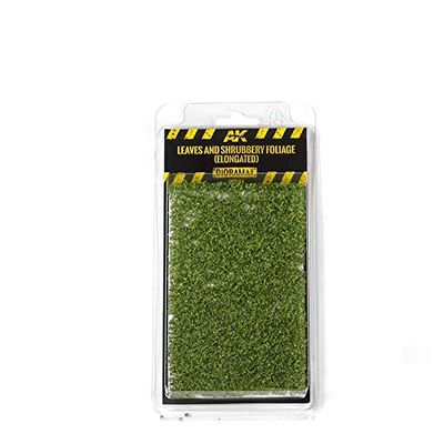 AK-Interactive Leaves and Shrubbery - Elongated - Model Building Accessories and Tools # AK 8144