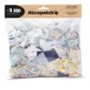 Dcopatch - Ref MP007C - Maxi Pack of Over 11,000 Pre-Cut Paper Mosaic Squares - Suitable Without the Need for Cutting - Assorted Patterns, 3 x 3 cm view 1
