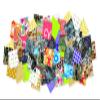 Dcopatch - Ref MP007C - Maxi Pack of Over 11,000 Pre-Cut Paper Mosaic Squares - Suitable Without the Need for Cutting - Assorted Patterns, 3 x 3 cm view 2