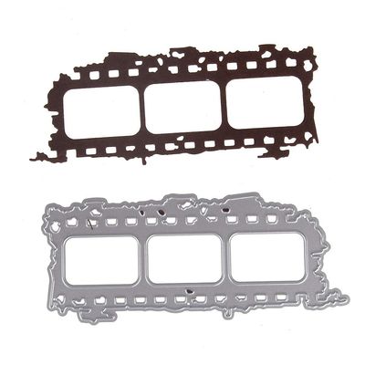 1 Pcs Roll Film Cutting Dies,DIY Scrapbooking Artist Metal Cutting Dies Stencils Scrapbooking Steel Embossing DIY Card Photo Album Template Metal Craft